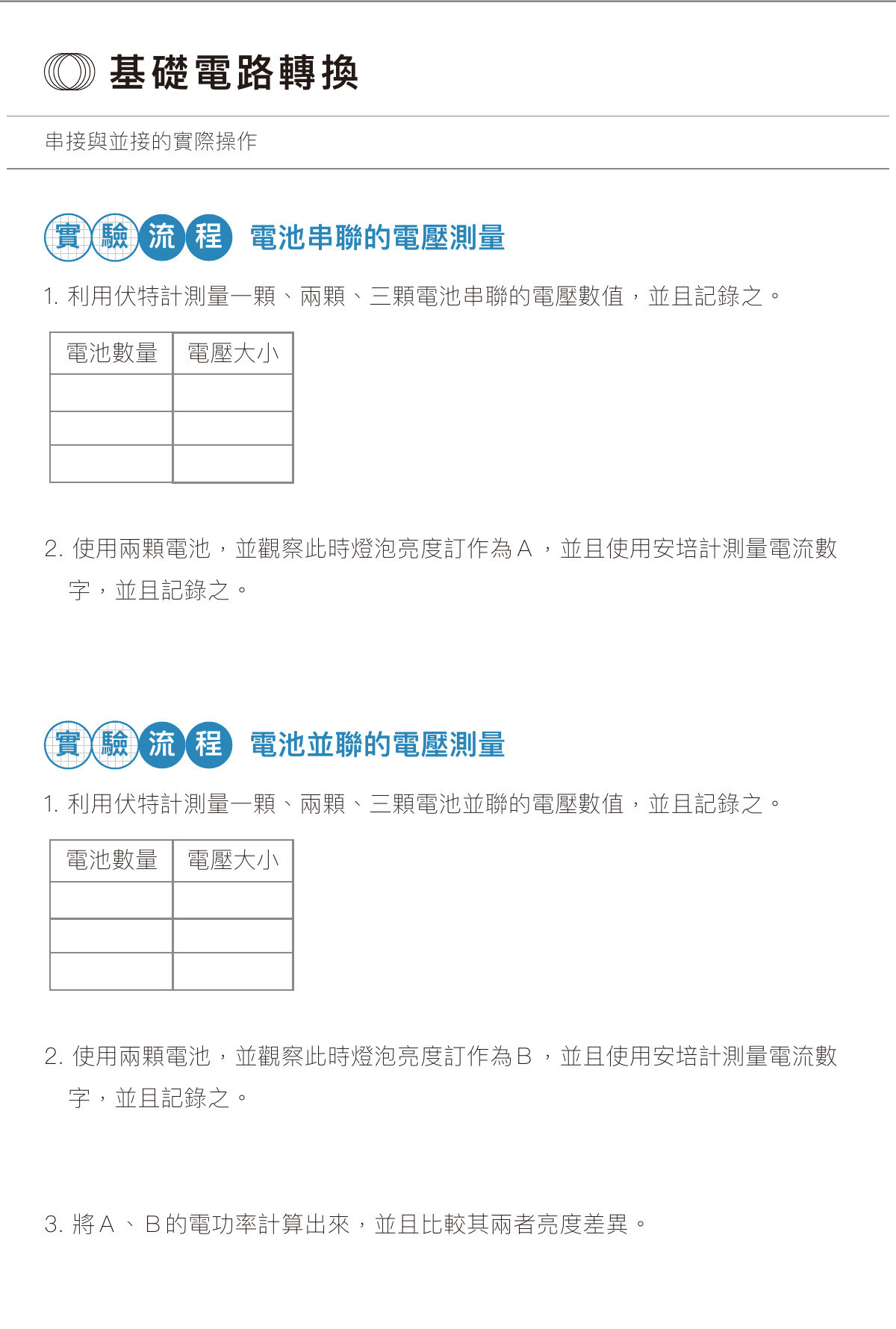 把觀察留下來，興儒教材節錄